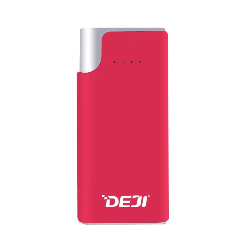 DEJI DJ-8208 piros power bank 5200mAh