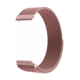   Colmi okosóra szíj, fém, mágneses, rózsaszín, 22mm, Milan Magnetic Strap