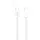 Type-C - Type-C adatkábel, fehér, nylon fonott, 1M, 60W, XO-NB-Q260A