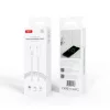 Type-C - Type-C adatkábel, fehér, nylon fonott, 1M, 60W, XO-NB-Q260A