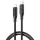 Type-C - iPhone 8pin gyorstöltő adatkábel, fekete, 1M, 27W, XO-NB-Q265A