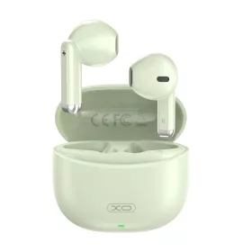   Stereo bluetooth headset vezeték nélküli töltőtokkal, TWS, zöld, XO X33