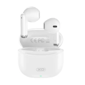   Stereo bluetooth headset vezeték nélküli töltőtokkal, TWS, fehér, XO X33