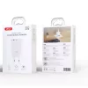 Hálózati gyors töltőfej, 1xType-C / 1xUSB, 30W, fehér, XO-CE30