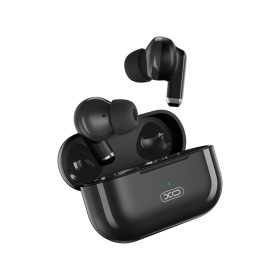   Stereo bluetooth headset vezeték nélküli töltőtokkal, TWS, fekete, XO X40