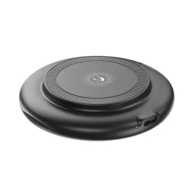   Vezeték nélküli induktív töltő, Type-C - Type-C kábellel és adapter készlettel, 15W, fekete, XO-CX031