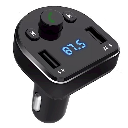 Bluetooth FM transmitter, 2xUSB, 15W / 3.1A,  XO-BCC01