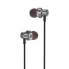 XO EP38 szürke 3.5mm jack hangerőszabályzós stereo headset fülhallgató