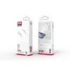 Type-C - iPhone 8pin gyorstöltő adatkábel, fehér, 1M, 20W, XO-NB-Q189A