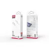 Type-C - iPhone 8pin gyorstöltő adatkábel, fehér, 1M, 20W, XO-NB-Q189A