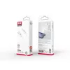 Type-C - iPhone 8pin gyorstöltő adatkábel, 20W, 2M, fehér, XO NB-Q189B
