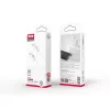 Type-C - Type-C adatkábel, 60W / 3A, 2M, fehér, XO NB-Q190B
