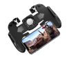 XO H6 B fekete ventilátoros gamepad mobiltelefonhoz akkumulátorral