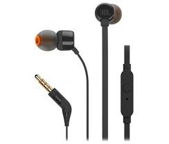 JBL Tune 110 fekete stereo headset fülhallgató