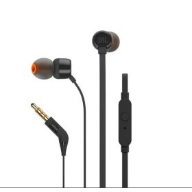   JBL Tune 160 vezetékes stereo headset, 3.5mm jack csatlakozó, mikrofonnal, fekete