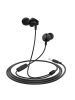 Hoco M60 fekete stereo headset 3.5 mm jack csatlakozóval