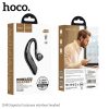 Hoco E48 fekete bluetooth headset