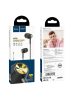 Hoco M70 fekete-arany stereo headset 3.5 mm jack csatlakozóval