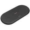 2in1 wireless töltő pad, 10W / 3A, fekete, Hoco CW23