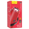 Hoco BS40 bluetooth hangszóró, 2x 7W, IPX5, vállra akasztható, piros