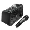 Hoco BS41 fekete karaoke bluetooth hangszóró 20W + vezeték nélküli mikrofon