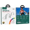 Hoco RIma ES50 fekete stereo sport bluetooth headset "csontrezgéses"