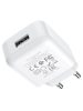 Hoco N2 fehér 2 USB töltőfej +  iPhone 8pin adatkábel 2.1A