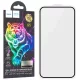 iPhone 13 Pro Max / 14 Plus (6,7")  üvegfólia fekete kerettel, 9H / 2.5D, 0.33mm, Hoco G5