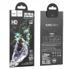iPhone 13 / 13 Pro / 14 / 16e / SE4 (2025) (6.1") előlapi üvegfólia, edzett, 9H, 0.33mm, Full Glue, Hoco G6