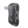 Bluetooth FM transmitter AUX csatlakozóval, BT5.0, fekete, Hoco E73 Pro