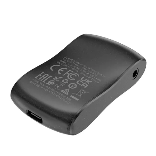 Bluetooth FM transmitter AUX csatlakozóval, BT5.0, fekete, Hoco E73 Pro