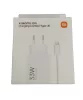 Xiaomi hálózati töltőfej 1xUSB + Type-C adatkábel, 3A/33W, gyári, fehér, MDY-16-EF (csomagolt)