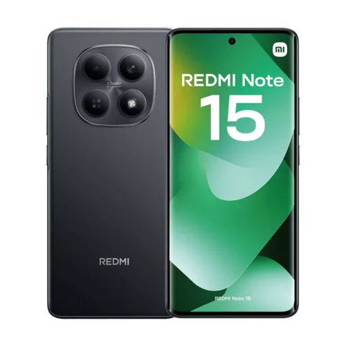 Xiaomi Redmi Note 15 4G mobiltelefon, 6GB/128GB, dual sim, fekete