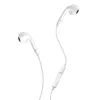 Stereo headset Lightning csatlakozóval, hangerőszabályzós, fehér, BWOO HF10