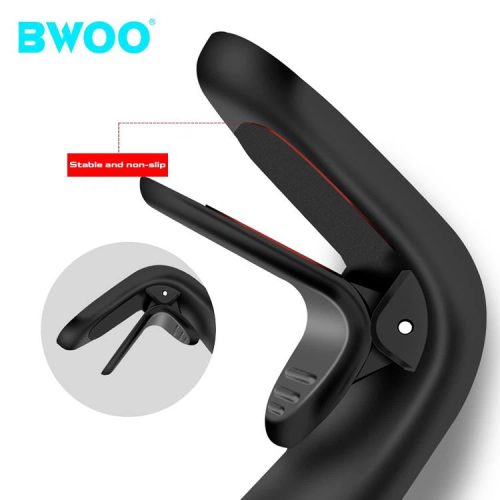 Szellőzőre helyezhető autós tartó, mágneses, fekete, BWOO ZJ119