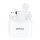 Stereo bluetooth headset vezeték nélküli töltőtokkal, TWS, fehér, BWOO BW94