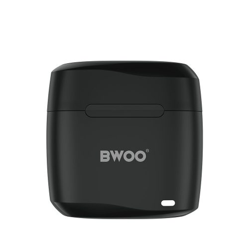 Stereo bluetooth headset vezeték nélküli töltőtokkal, TWS, fekete, BWOO BO-BW94