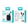 Stereo bluetooth headset vezeték nélküli töltőtokkal, TWS, fekete, BWOO BO-BW94