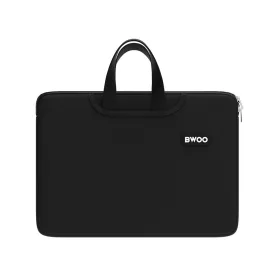 BWOO neoprén laptop táska, fekete, 14", BO-CB63