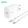 Hálózati töltőfej 1x Type-C + Type-C - iPhone 8pin adatkábel, PD 3.0 / 20W, fehér, BWOO CDA233C-L
