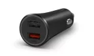 Xiami MI 37W Dual Port szivartöltő fej, 2x USB, 37W / 3A, fekete, GDS4147GL
