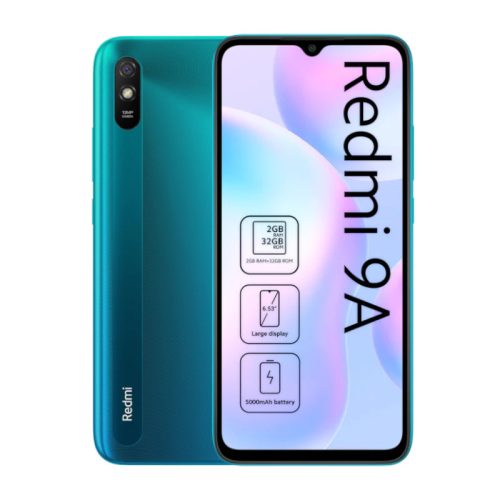 Xiaomi Redmi 9A dual sim 2GB/32GB zöld (Aurora Green) mobiltelefon