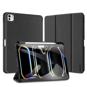   Apple iPad Pro 11" könyvtok tok, PC / TPU tok, Pencil tartóval, fekete, Dux Ducis DOMO