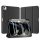 Apple iPad Pro 11" könyvtok tok, PC / TPU tok, Pencil tartóval, fekete, Dux Ducis DOMO