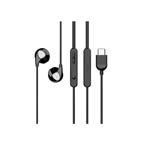 UiiSii C1 fekete Type-C stereo headset fülhallgató