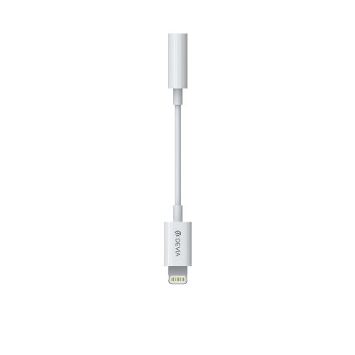 Devia iPhone 8pin-audio 3.5 mm jack adapter fehér