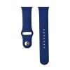 Apple Watch 1/2/3/4/5 okosóra szilikon szíj, kék (Horizon blue), 42/44/45/49mm, Devia Deluxe Sport
