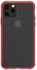 iPhone 11 Pro (5,8") hátlap tok, átlátszó / piros kerettel, Devia Soft Elegant 