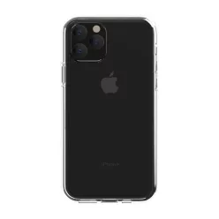  iPhone 11 Pro (5,8") ütésálló hátlap tok, TPU tok, átlátszó, Devia Shark4