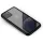 iPhone 11 Pro (5,8") ütésálló hátlap tok, TPU tok, átlátszó / fekete keret, Devia Shark4